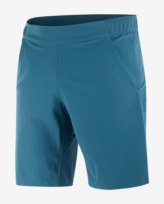 Pantalón corto Salomon Wayfarer Ease azul alpino