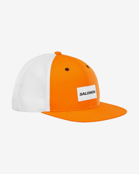 Gorra Salomon Trucker Flat naranja