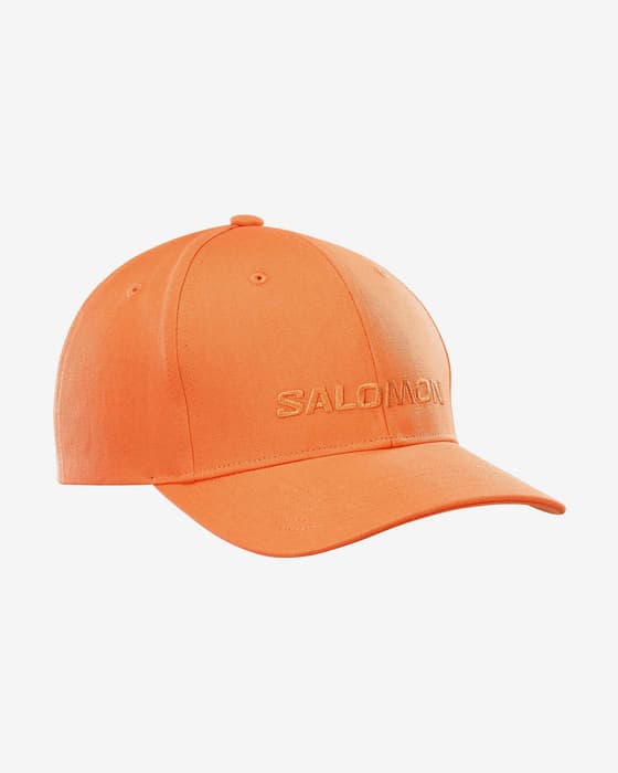 Gorra Salomon Logo naranja