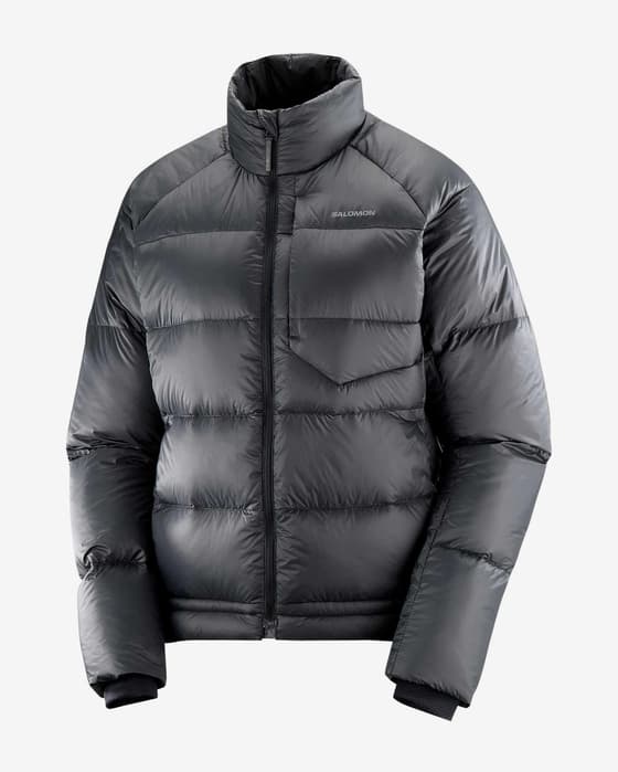 Jas Salomon Outline Down zwart dames