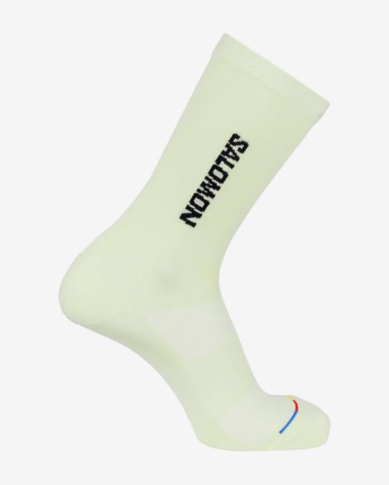Salomon 365 Crew socks pale yellow
