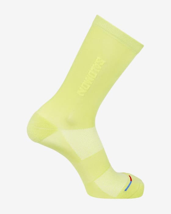 Calcetines Salomon 365 Crew amarillo lima