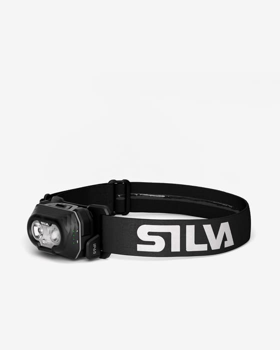 Luce frontale Silva Discover 500 nero opaco bianco