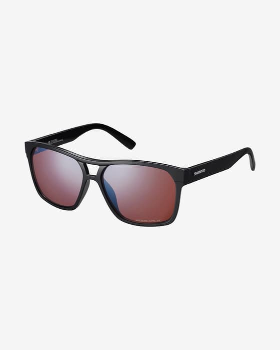Shimano Square Glasses Black with Ridescape High Contrast Lenses