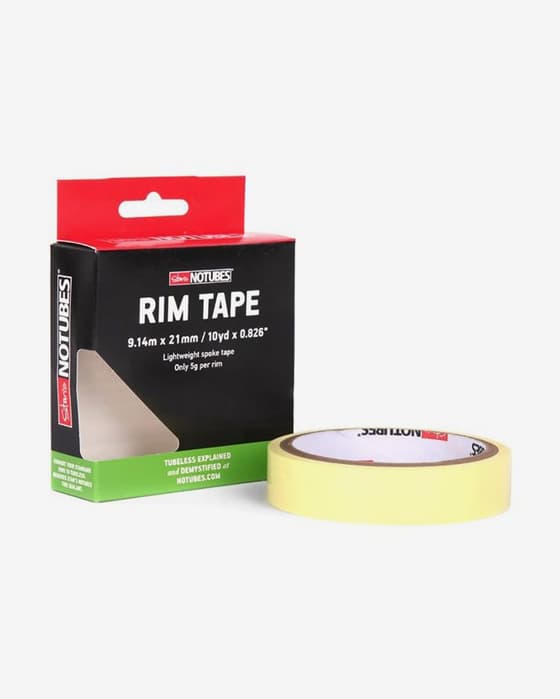 Fondo de llanta Stan's NoTubes para tubeless 9,14mx21mm amarillo