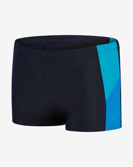 Maillot de bain Speedo Dive Aquashort bleu foncé bleu turquoise