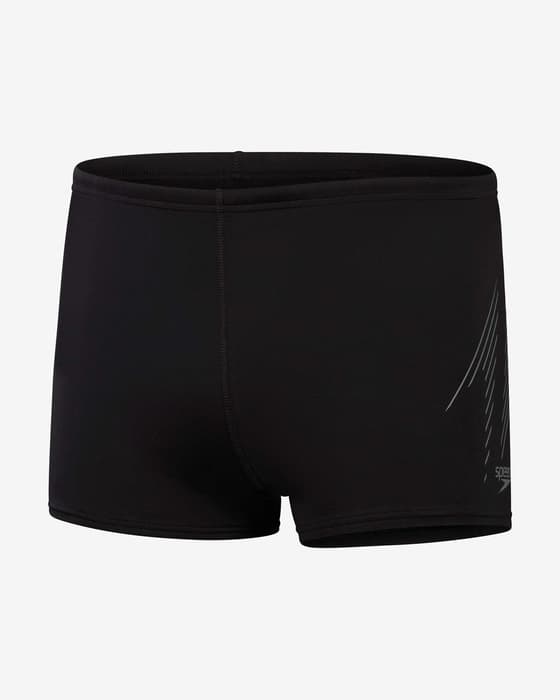 Maillot de bain Speedo Hyper Boom Placement Aquashort noir gris