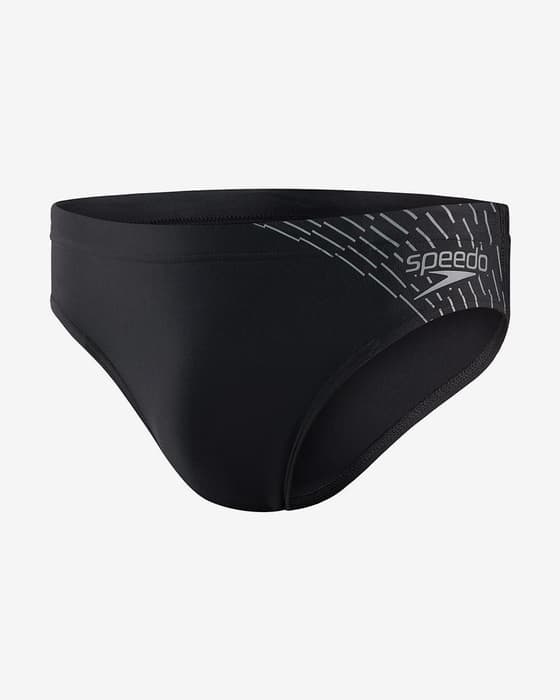 Maillot de bain Speedo Medley Logo 7cm Brief noir gris