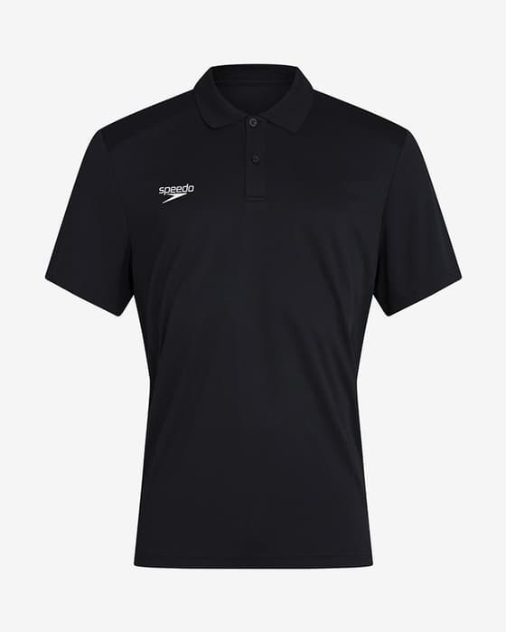 Polo Speedo Club Dry manga corta negro