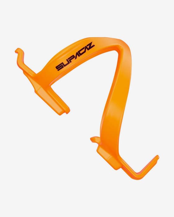 Portabidón Supacaz Fly Cage Poly naranja neón