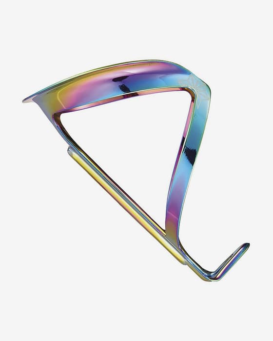 Portabidón Supacaz Fly Cage Anodized azul multicolor