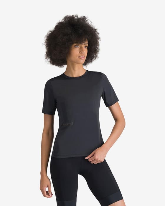 Camiseta Sportful Supergiara manga corta negro mujer