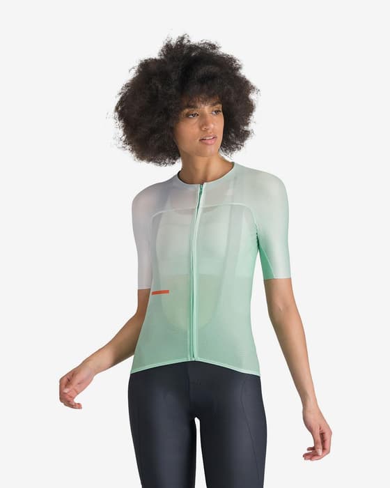 Maillot Sportful Light manche courte vert femme