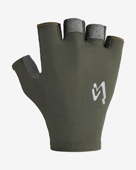 Spiuk Anatomic Gloves dark green white logo