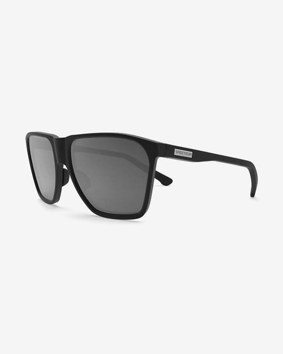 Gafas Spektrum Anjan negro con lentes espejadas Zeiss gris