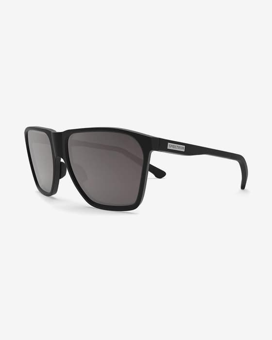 Gafas Spektrum Anjan negro con lentes espejadas Zeiss Violet Contrast