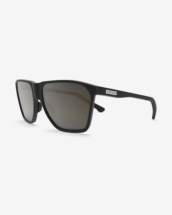 Gafas Spektrum Anjan negro con lentes polarizadas Zeiss marrón