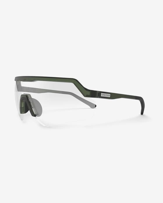 Gafas Spektrum Blankster verde musgo con lentes transparente