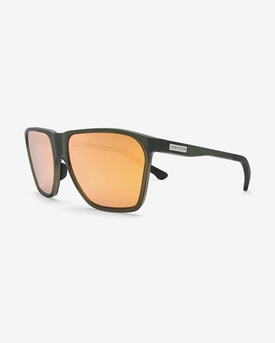 Gafas Spektrum Anjan verde musgo con lentes espejadas Zeiss Multilayer Gold
