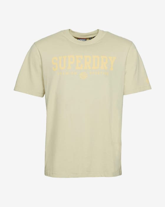 Camiseta Superdry Code Core Sport manga corta amarillo