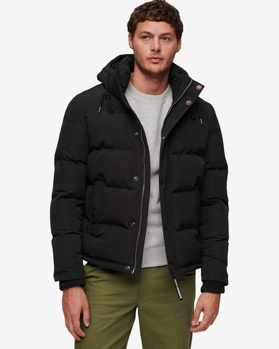 Chaqueta Superdry Everest Short negro
