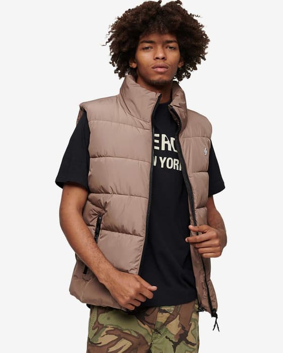 Chaleco Superdry Sports beige