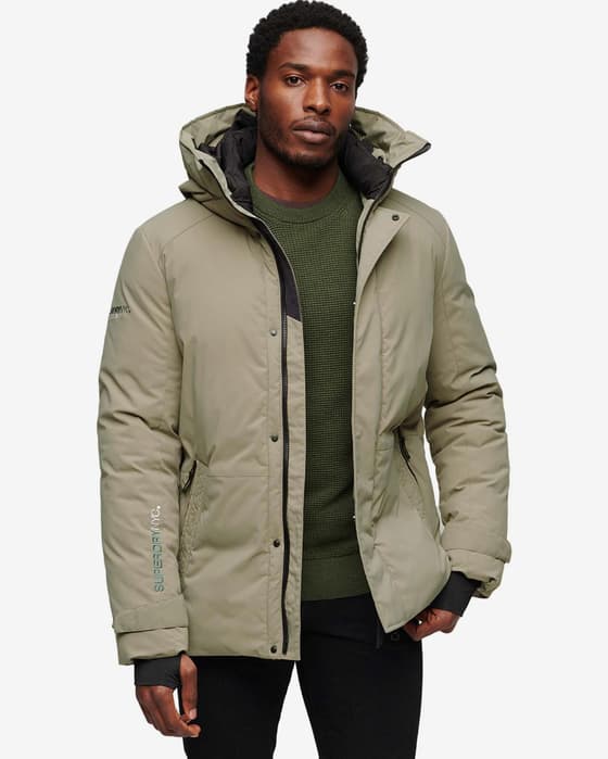 Chaqueta Superdry City Wind beige verdoso