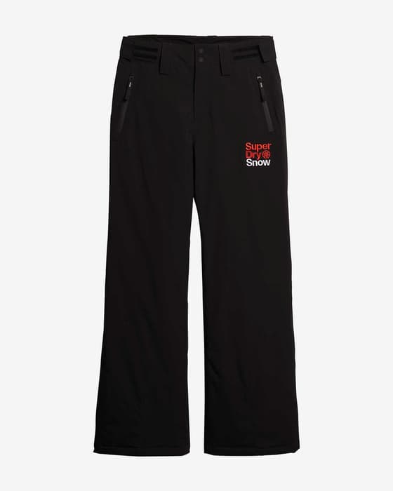 Pantalón largo Superdry Ski Slim Trousers negro