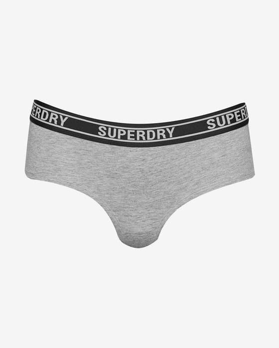 Braga Superdry Organic Cotton gris mujer