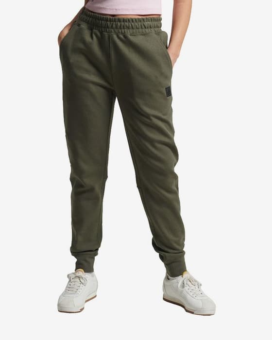 Pantalón largo Superdry Code Tech Jogger verde oscuro mujer