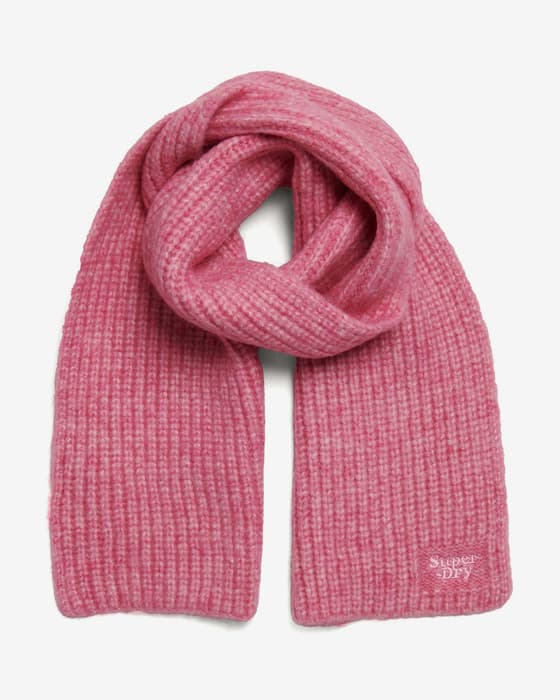 Bufanda Superdry Logo rosa mujer