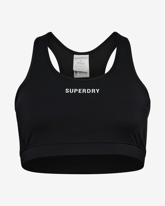 Sujetador Superdry Code Mid negro
