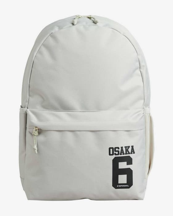 Mochila Superdry Code Montana 18L blanco negro