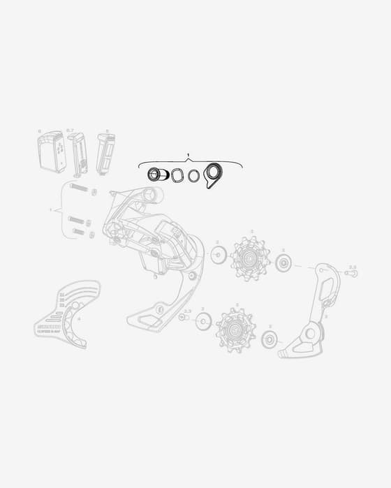 Tornillos para cambio SRAM Red eTap AXS