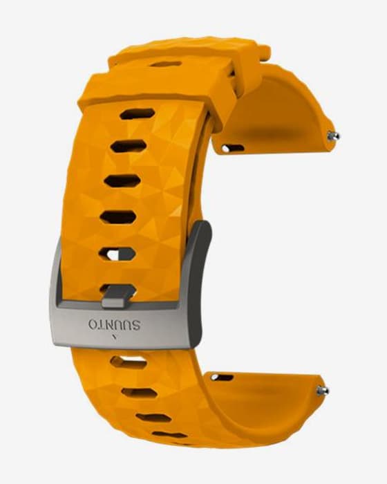 Correa de silicona Suunto Spartan Sport Wrist HR Baro Amber naranja