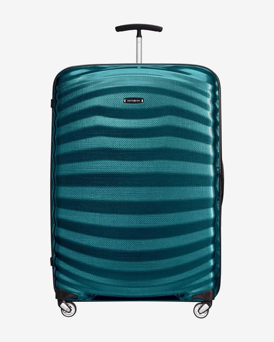 Valise Samsonite Lite-Shock Spinner 124L bleu vert