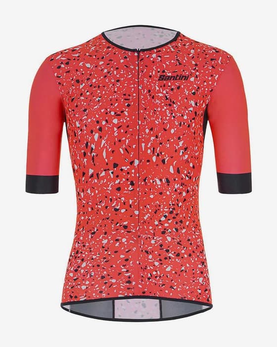 Top Santini Sleek Pietra manga corta rosa
