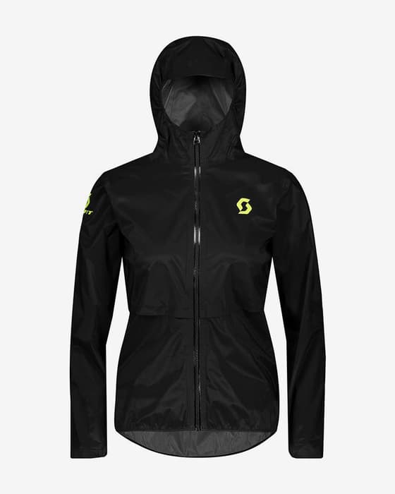Chaqueta fina Scott RC Run Waterproof negro verde mujer