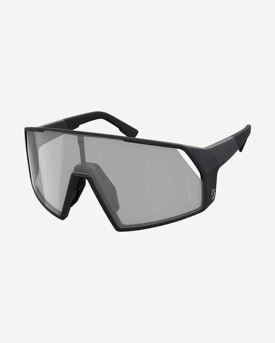 Gafas Scott Pro Shield negro con lente espejada Clear