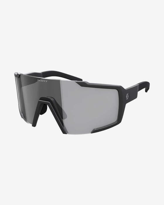 Gafas Scott Shield Compact LS negro con lente fotocromática Grey Light Sensitive