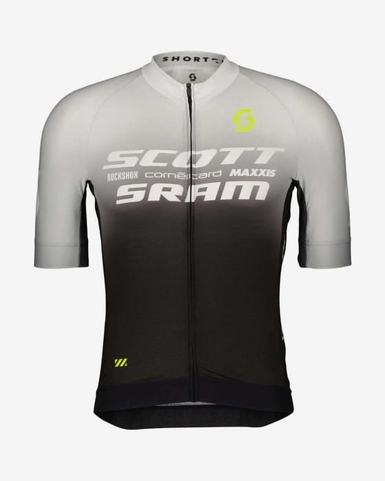 Maillot Scott RC Scott-SRAM Pro manche courte noir blanc