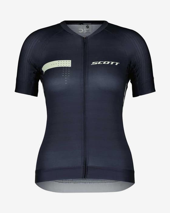 Maillot Scott RC Pro manche courte bleu foncé femme