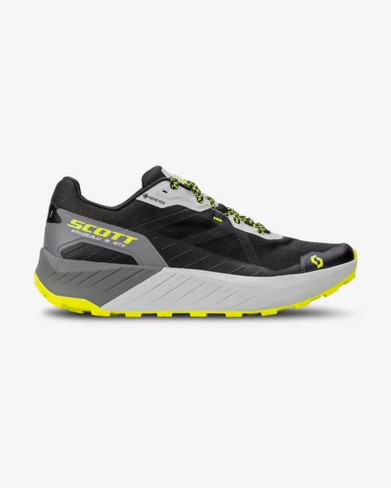 Zapatillas Scott Kinabalu 3 GORE-TEX negro gris amarillo neón