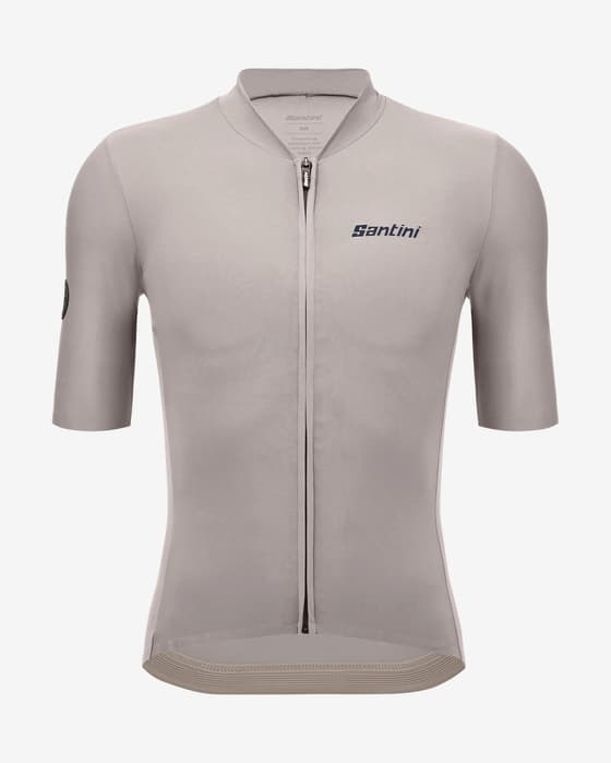 Maillot Santini Stone manche courte beige gris