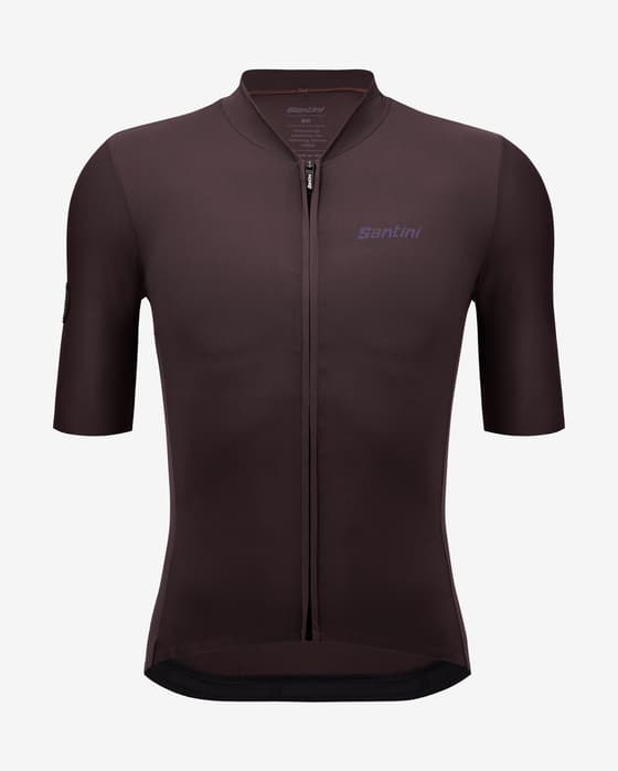 Maillot Santini Stone manche courte noir gris