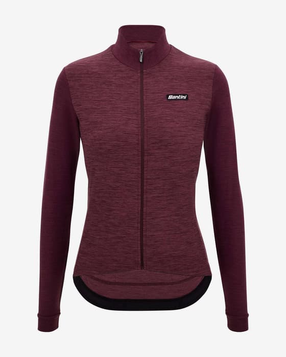 Maillot Santini Pure manche longue lilas femme - Coupe Classic