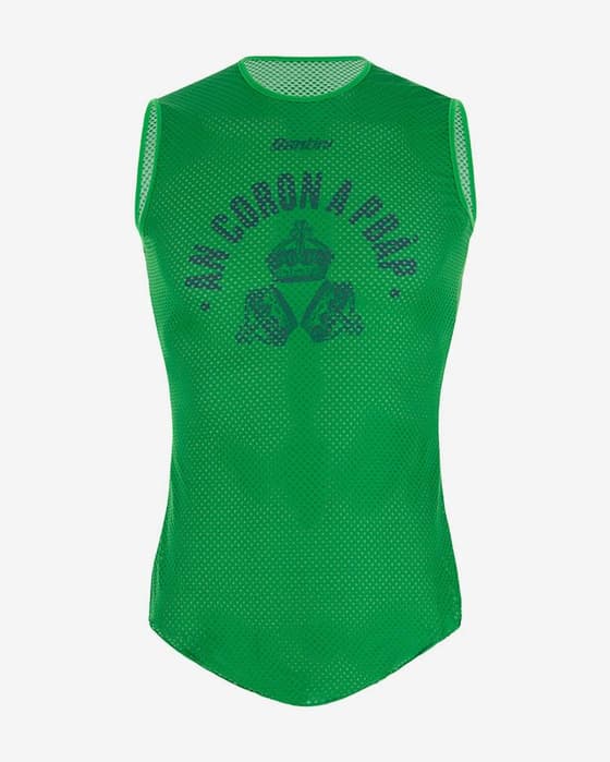 Santini UCI Villach 1987 Tank Top Green