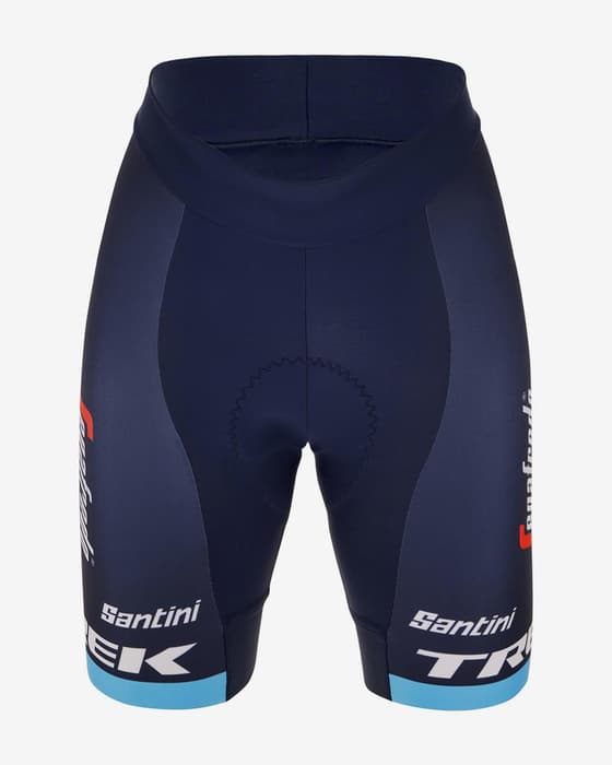 Pantaloncini Trek-Segafredo 2023Fan Line bianco blu donna