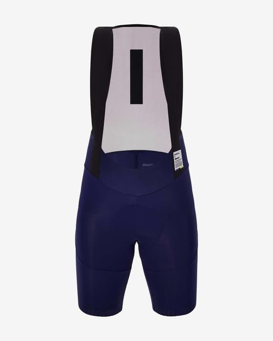 Salopette Santini x UCI Official blu marino nero donna