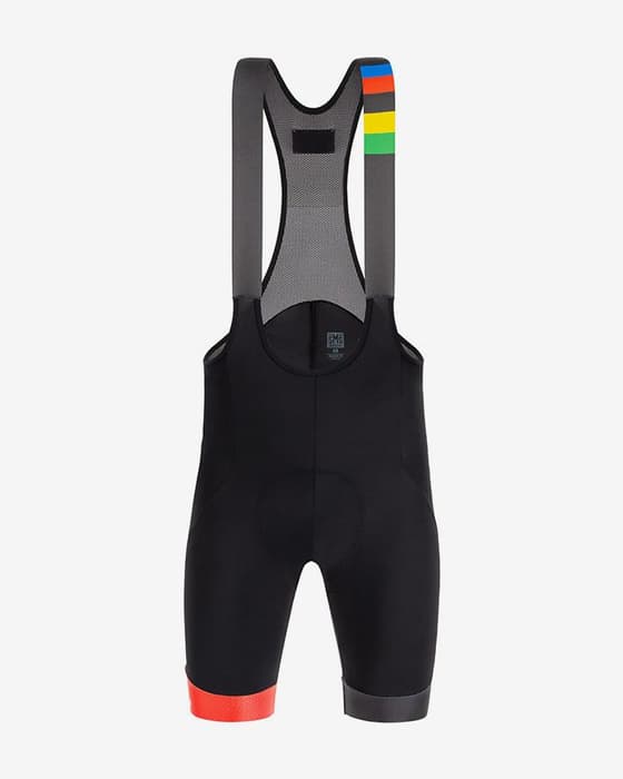 Salopette Santini UCI Varese 1951 nero rosso